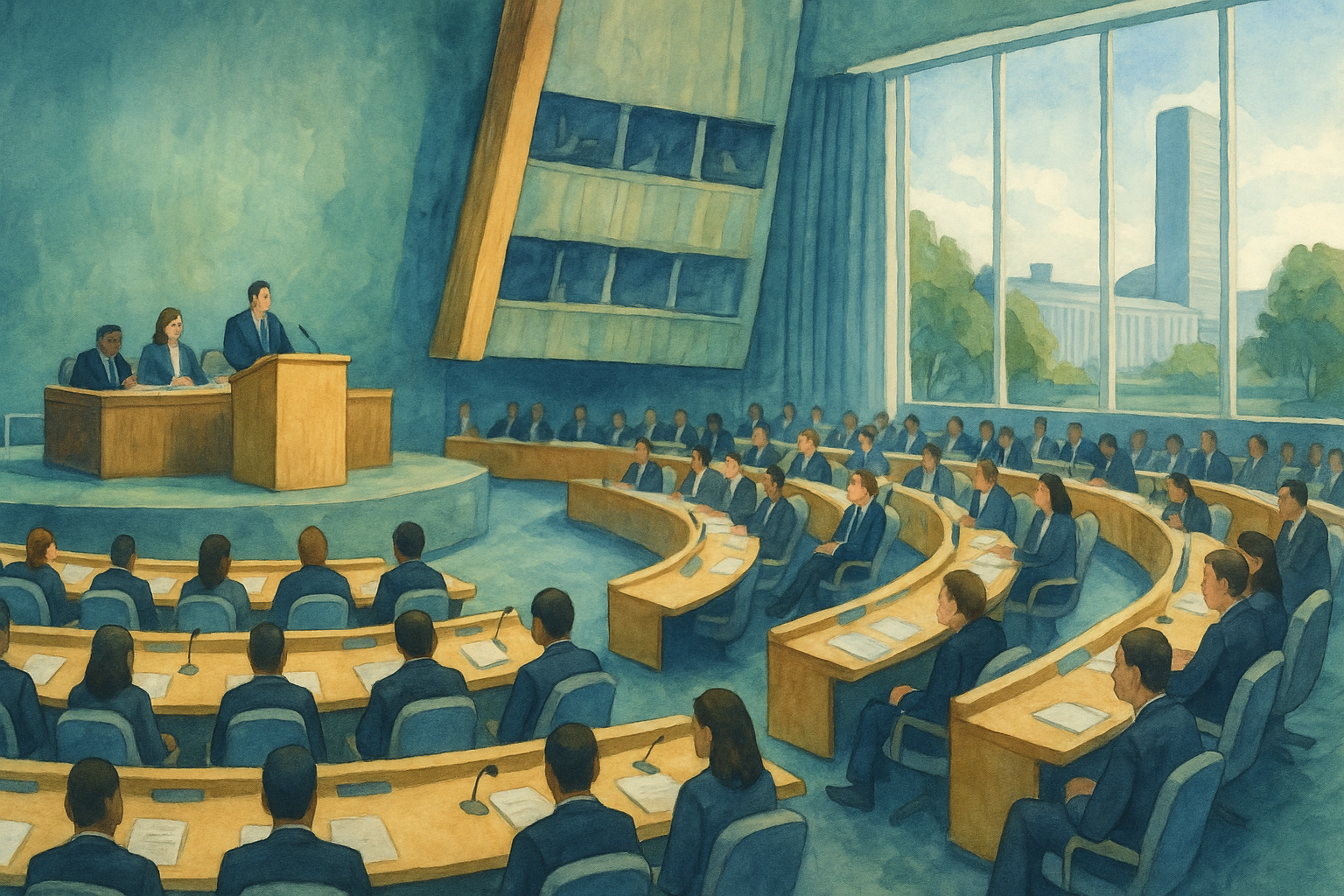 Header image for Fourth Committee
