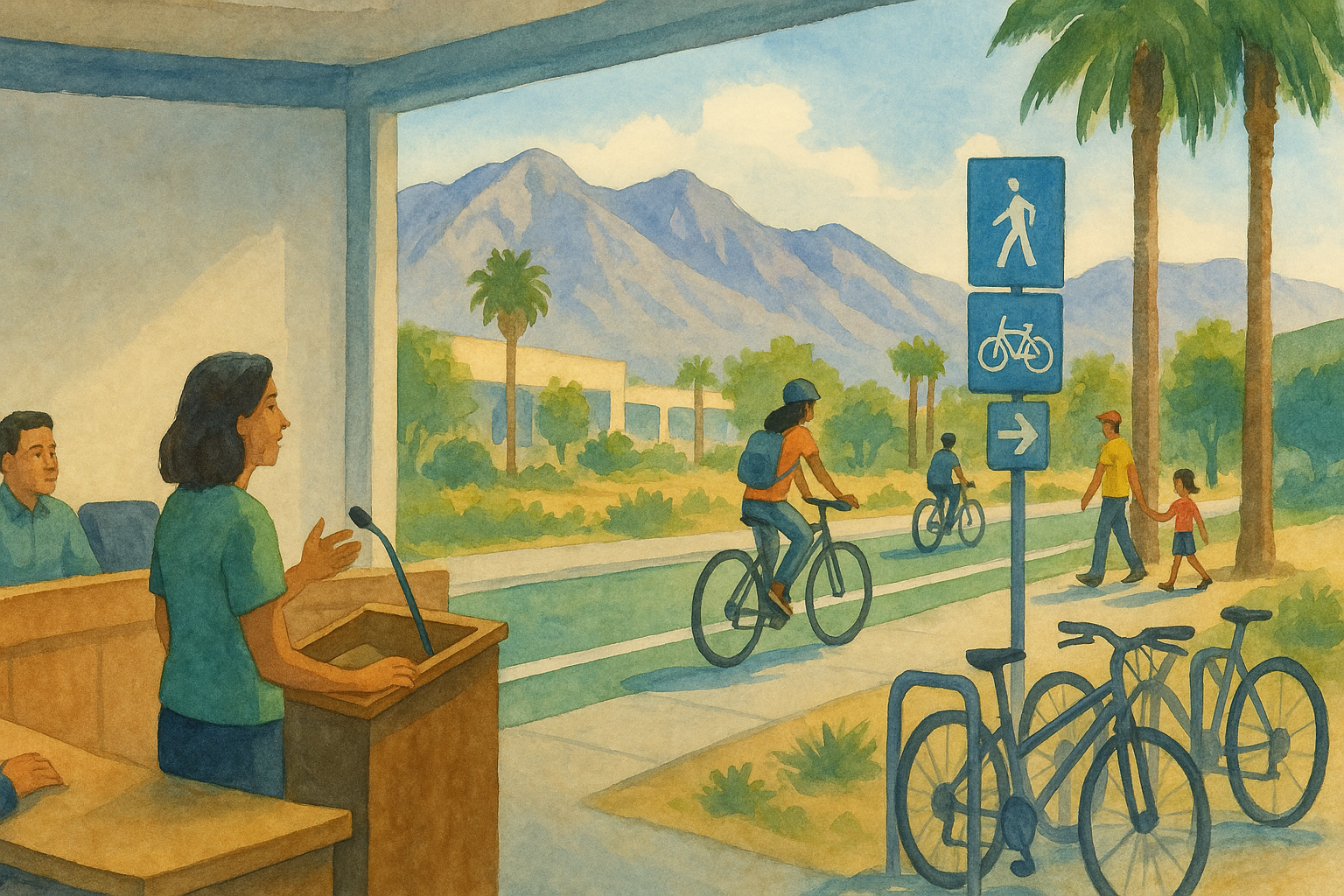 Header image for Standing Subcommittee on Active Transportation