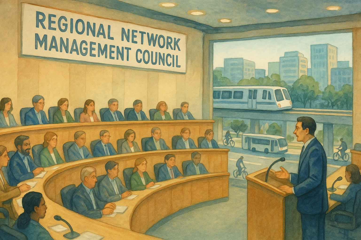 Header image for Regional Network Management Council