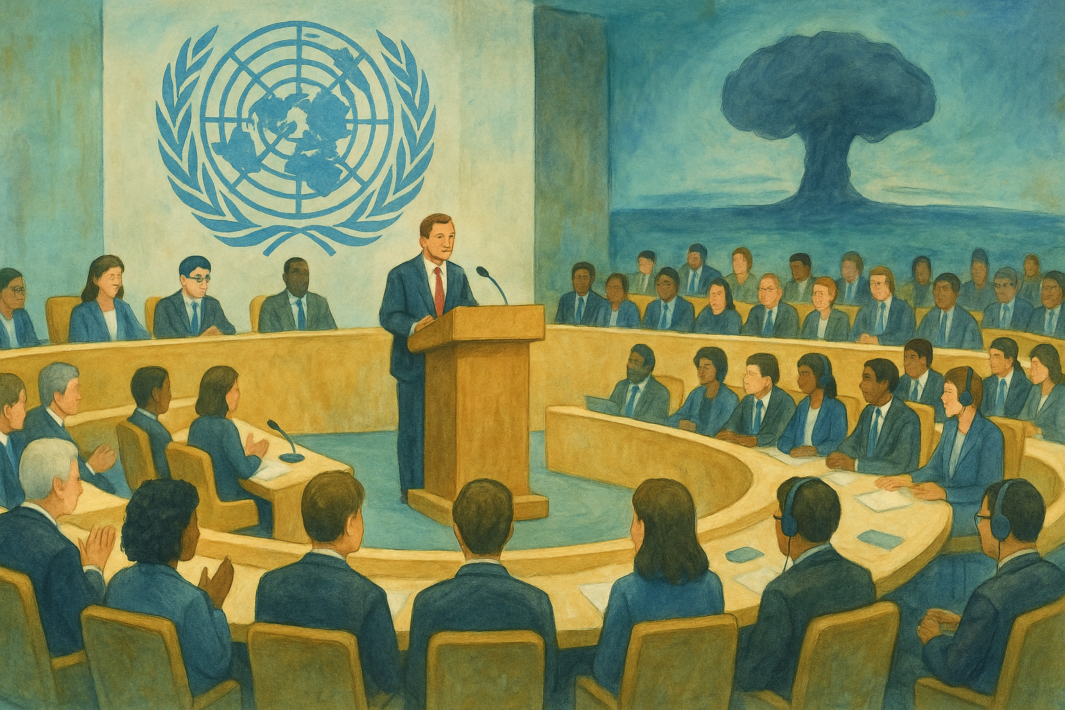 Header image for Treaty on the Prohibition of Nuclear Weapons