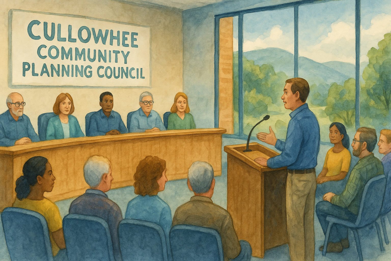 Header image for Cullowhee Community Planning Council