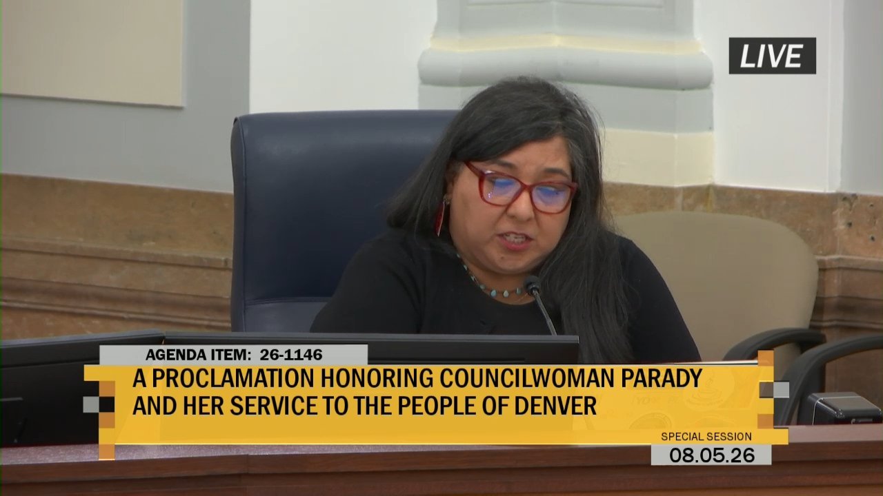 Cover image for Denver Council Bids Farewell to Parady, Declares At-Large Seat Vacant