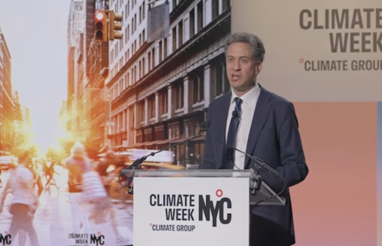 Cover image for Miliband Elevates Climate to Security Doctrine at NYC Summit