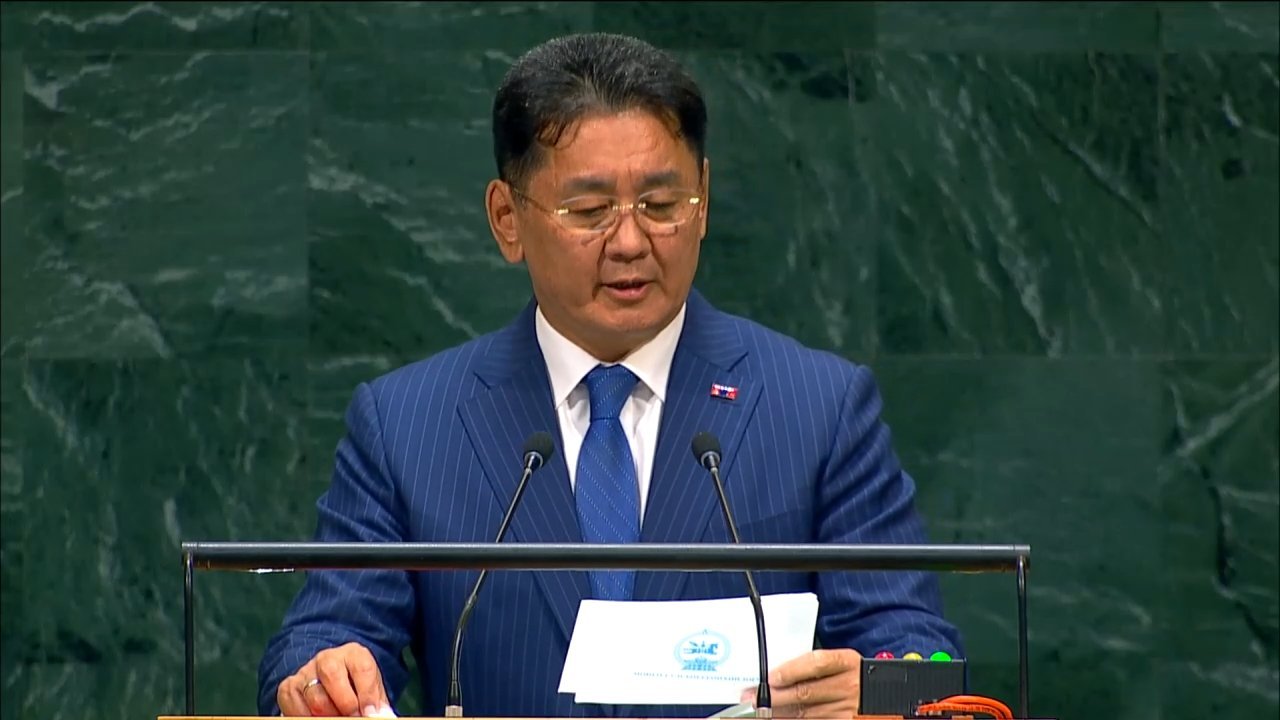 Cover image for Mongolia Stakes Claim to Security Council Seat, Calls for 'Pax Globalica' at UN General Assembly