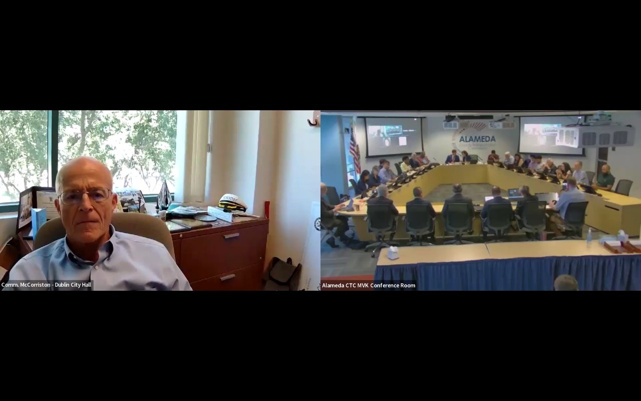 Cover image for Caltrans I-580 Truck Study Draws Packed Room, Sharp Equity Warnings