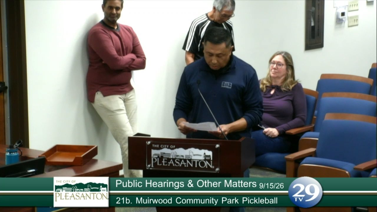 Cover image for Pleasanton Council Sends Muirwood Pickleball Reservations Back to Commission