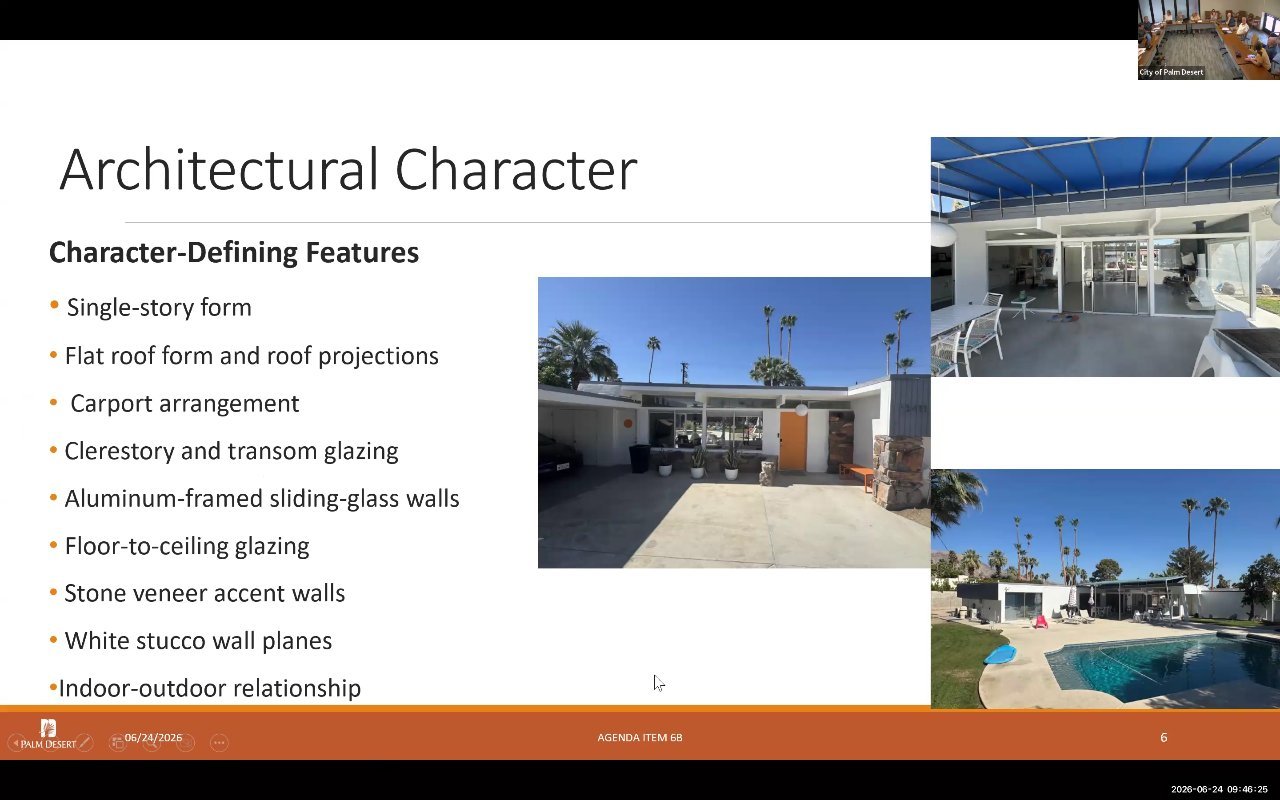 Cover image for Palm Desert Panel Rejects Altered Silver Spur Home, Backs Bursera Way