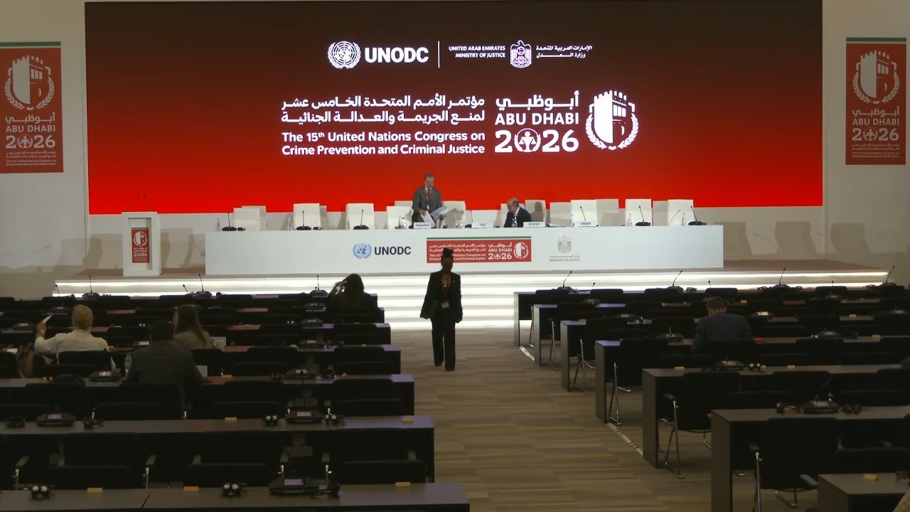 Cover image for U.S. Clashes With Chair as UN Crime Panel Adopts Justice Report